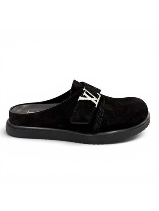 Louis Vuitton Suede Leather Noir LV Easy Sandals 7 main image 5